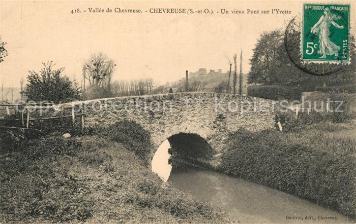 Chevreuse vieux Pont sur L Yvette