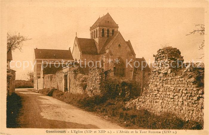 Gassicourt Eglise Ruine