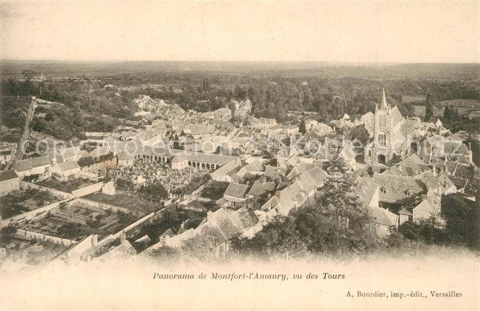 Montfort-l Amaury Vu des Tours