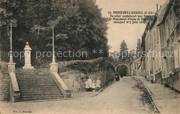 Montfort-l Amaury Escalier aux Tours