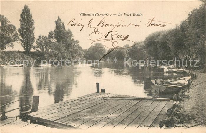 Villennes-sur-Seine Le Port Bodin