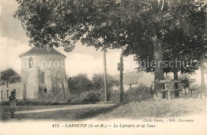 Carnetin Le Calvaire et la Tour