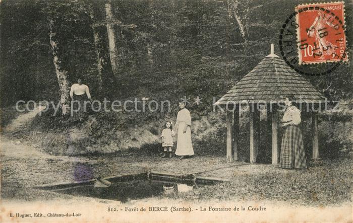 Sarthe La (Departm.) Foret de Berc