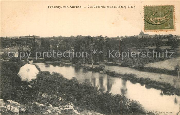 Fresnay-sur-Sarthe Vue prise du Bourg-Neuf