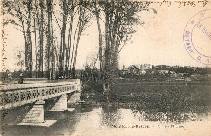 Montfort-le-Gesnois pont sur L Huisne