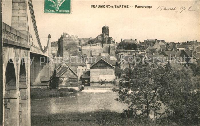 Beaumont-sur-Sarthe Br?ckenpartie