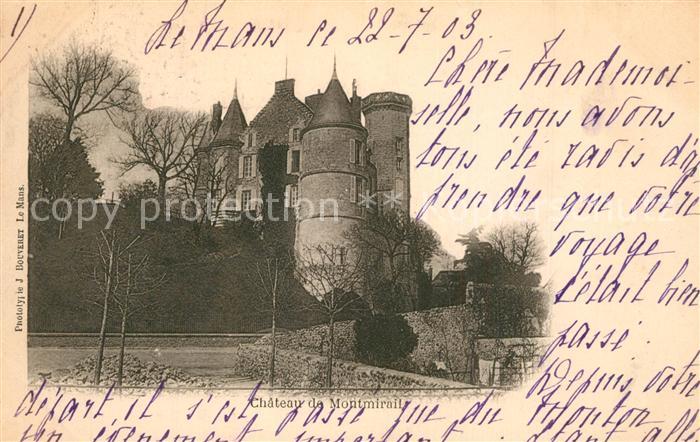 Montmirail Sarthe Chateau