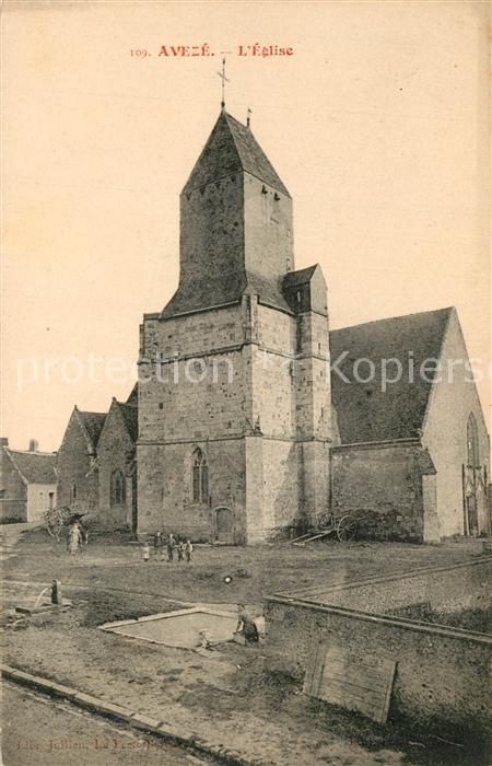 Aveze Sarthe Eglise
