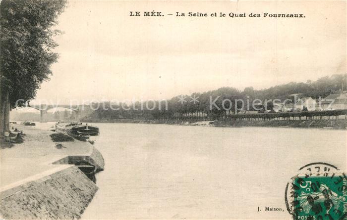 Le Mee-sur-Seine La Seine et le Quai des Fourneaux
