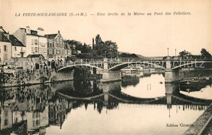 La Ferte-sous-Jouarre Rive droite de la Marne au Pont des Pelletiers