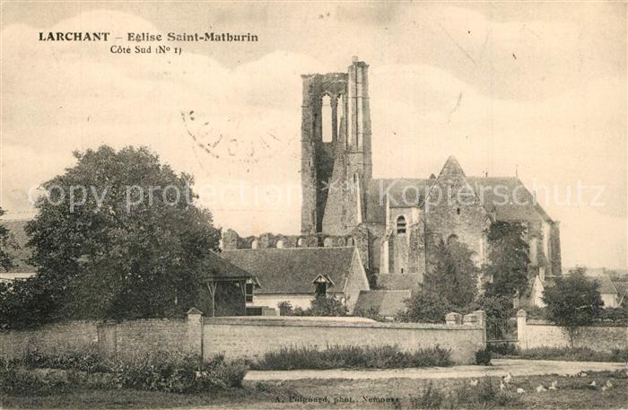 Larchant Eglise Saint Mathurin