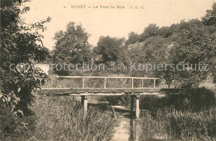 Moret-sur-Loing Le Pont de Bois