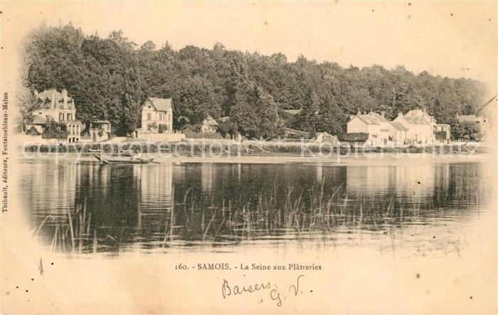 Samois-sur-Seine Seine aux Platreries