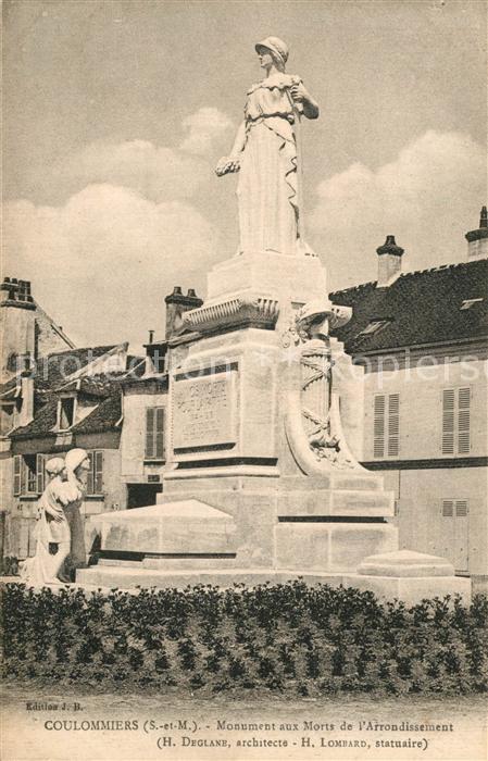 Coulommiers Monument aux Morts de L_Arrondissement