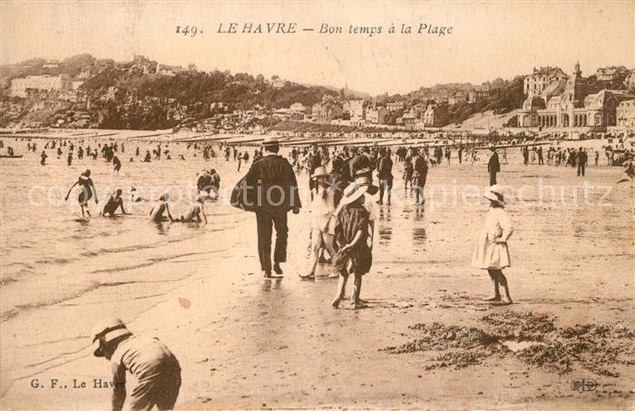 Le Havre Bon temps ? la Plage