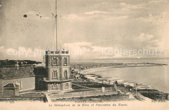 Sainte-Adresse Semaphore de la H?ve et Havre