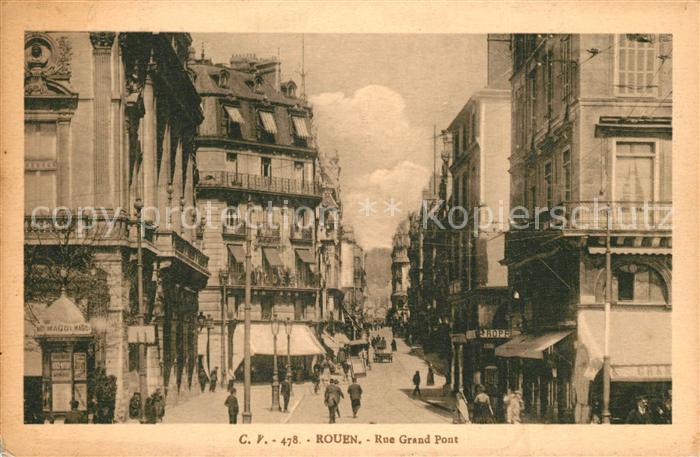 Rouen Rue Grand Pont