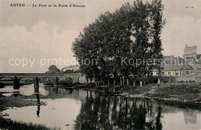 Autun Pont et Porte d`Arroux
