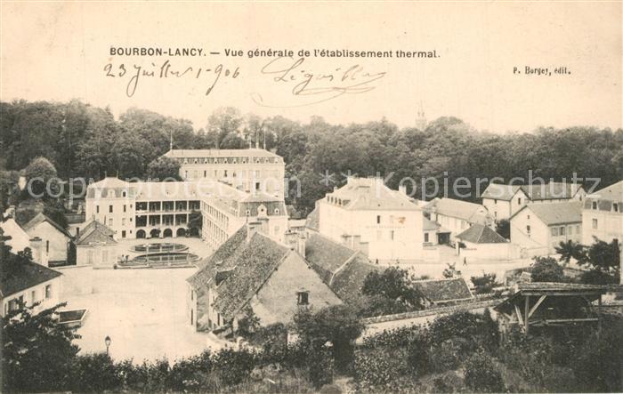 Bourbon-Lancy Etablissement Thermal
