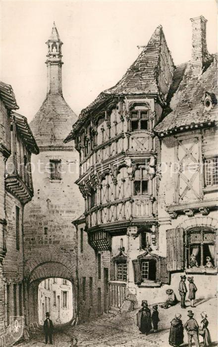 Bourbon-Lancy Maison de Bois