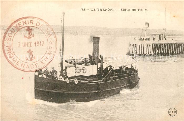 Le Treport Sortie du Pollet