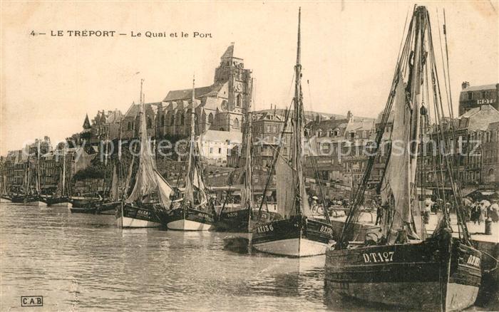 Le Treport Quai et le Port