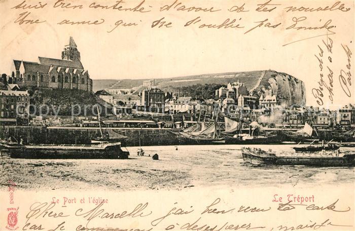 Le Treport Port et Eglise