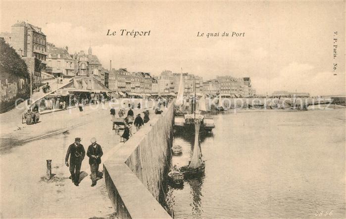 Le Treport Quai du Port