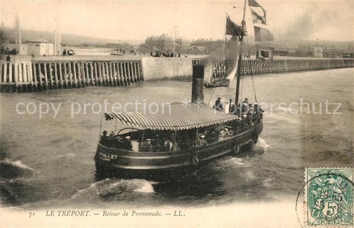 Le Treport Retour de Promenade