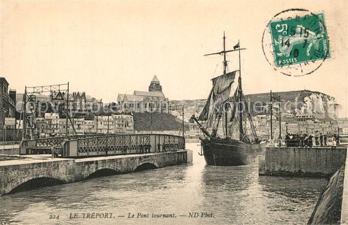 Le Treport Pont tournant