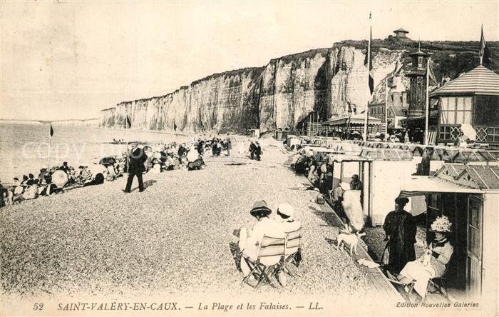 Saint-Valery-en-Caux Plage et les Falaises