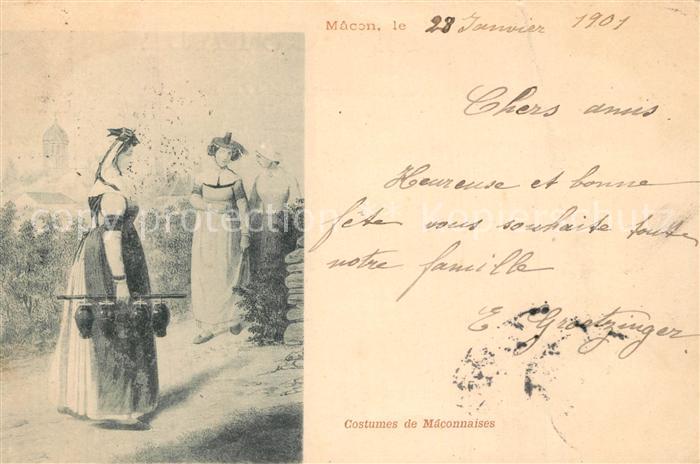 Macon 71 Costumes de Maconnaises