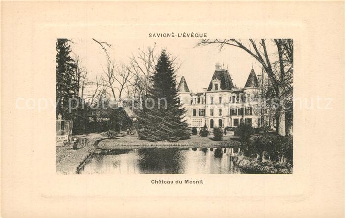 Savigne-l Eveque Chateau du Mesnit