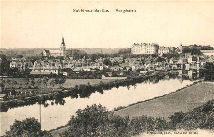 Sable-sur-Sarthe Vue generale