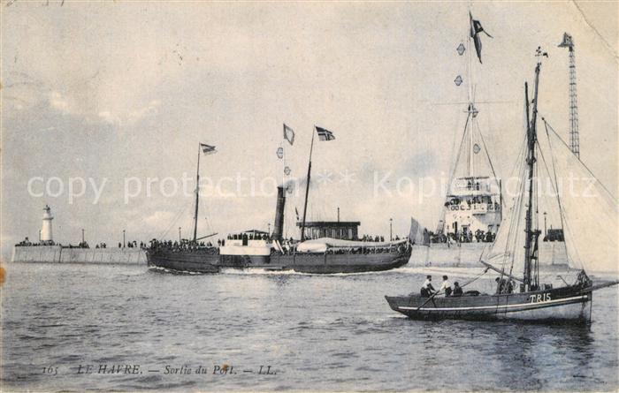 Le Havre Sortie du Port