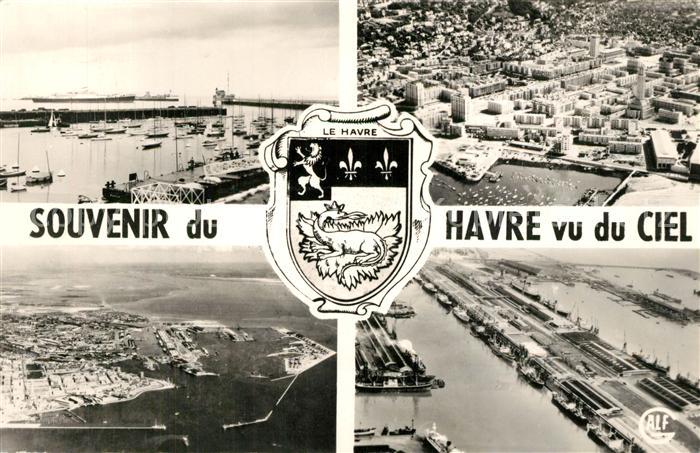 Le Havre Fliegeraufnahme Port