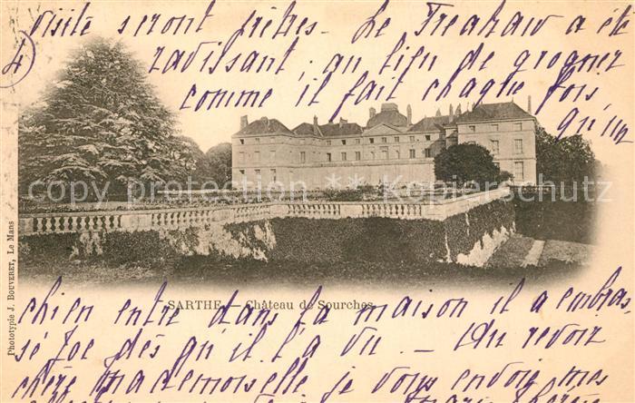 Le Mans Sarthe Chateau de Sourches