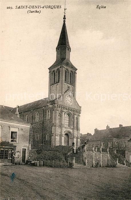 Saint-Denis-d Orques Eglise