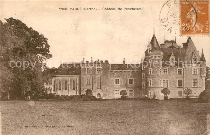 Parce-sur-Sarthe Chateau de Pescheseul