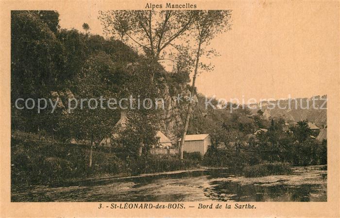 Saint-Leonard-des-Bois Bord de la Sarthe