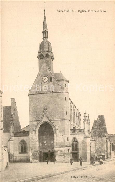 Mamers Sarthe Eglise Notre Dame