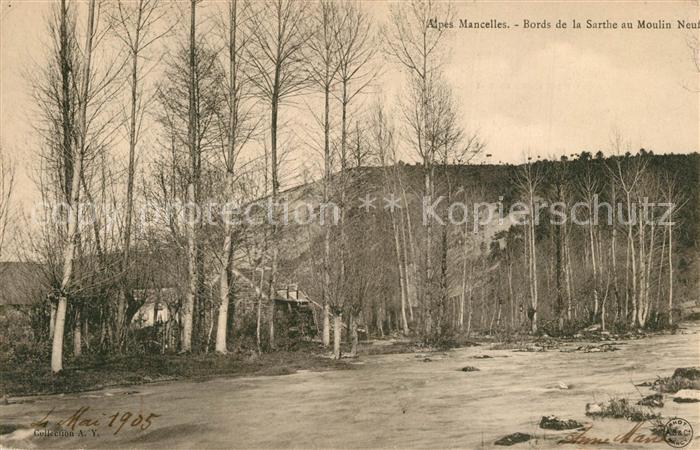 Sarthe La (Departm.) Moulin Neuf