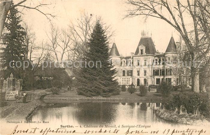 Savigne-l Eveque Chateau du Mesnil