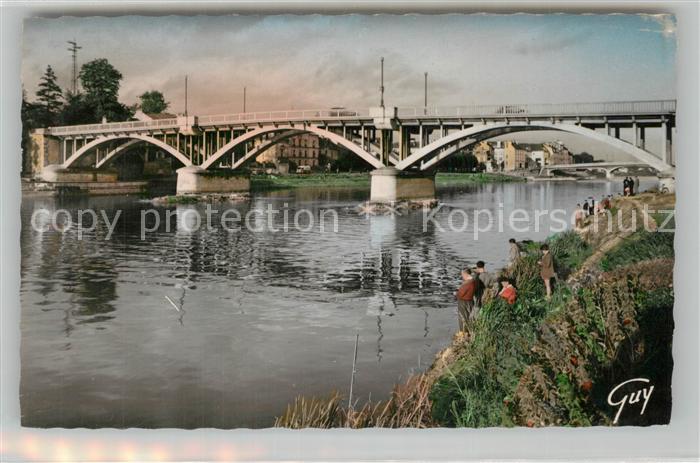 Lagny -sur-Marne 77 Seine-et-Marne La Marne et le Pont Maunoury