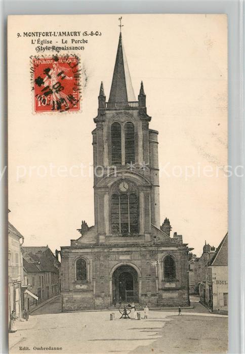 Montfort-l Amaury Eglise Porche