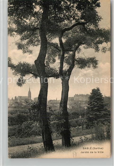 Sable-sur-Sarthe Jardin de la Ville