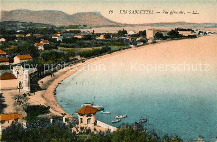 Les Sablettes Vue Generale Cote d Azur