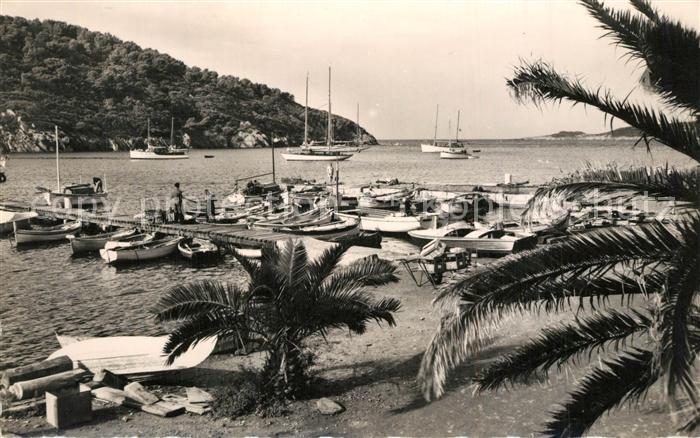 Ile de Port-Cros Un coin du Port