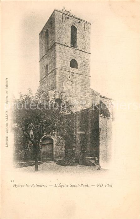 Hyeres les Palmiers Eglise Saint Paul