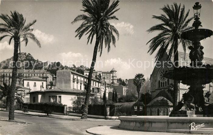 Hyeres les Palmiers Fontaine Godillot Eglise Anglicane